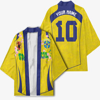 Custom Brazil Mashup Japan Football Cultural Kimono - Wonder Print Shop