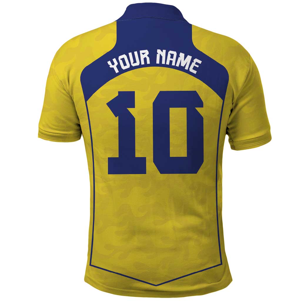 Custom Brazil Mashup Japan Football Cultural Polo Shirt - Wonder Print Shop