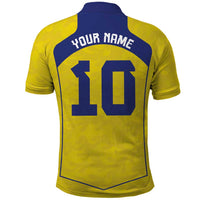 Custom Brazil Mashup Japan Football Cultural Polo Shirt - Wonder Print Shop