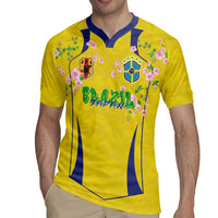 Custom Brazil Mashup Japan Football Cultural Rugby Jersey - Wonder Print Shop