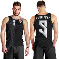 Custom Norwegian Football Men Tank Top Norse Inspired Black Color - Wonder Print Shop