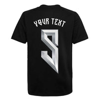 Custom Norwegian Football Rugby Jersey Norse Inspired Black Color - Wonder Print Shop