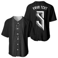 Custom Norwegian Football Baseball Jersey Runic and Nordic Motifs - Wonder Print Shop