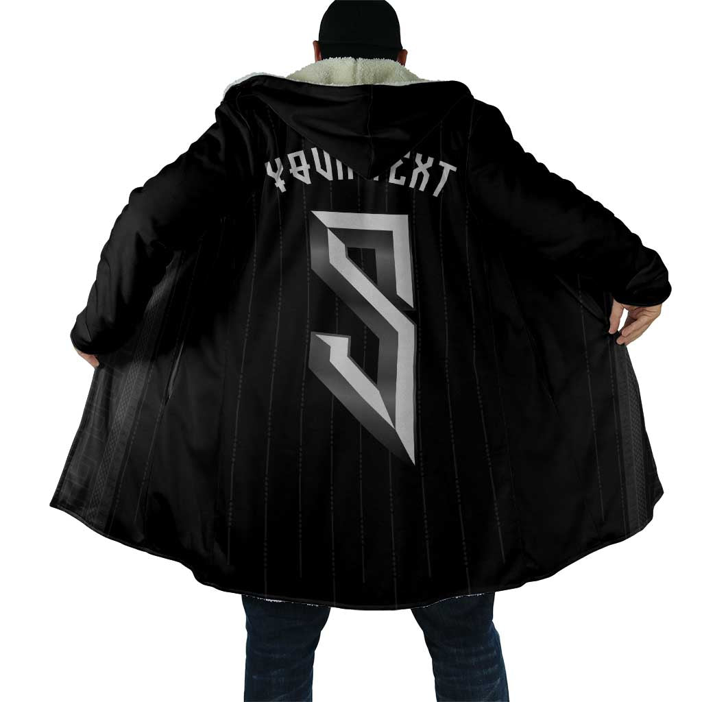 Custom Norwegian Football Cloak Runic and Nordic Motifs - Wonder Print Shop