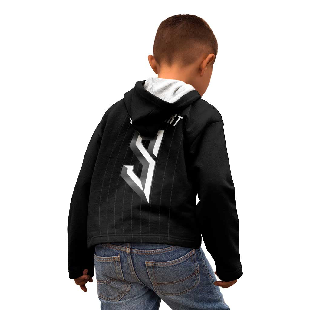 Custom Norwegian Football Kid Hoodie Runic and Nordic Motifs - Wonder Print Shop