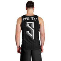 Custom Norwegian Football Men Tank Top Runic and Nordic Motifs - Wonder Print Shop