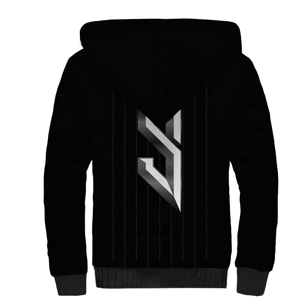 Custom Norwegian Football Sherpa Hoodie Runic and Nordic Motifs - Wonder Print Shop