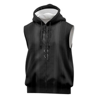 Custom Norwegian Football Sleeveless Zip Hoodie Runic and Nordic Motifs - Wonder Print Shop
