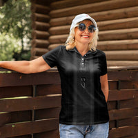 Custom Norwegian Football Women Polo Shirt Runic and Nordic Motifs - Wonder Print Shop