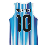 Custom Argentina Football Basketball Jersey La Albiceleste 2026 - Wonder Print Shop