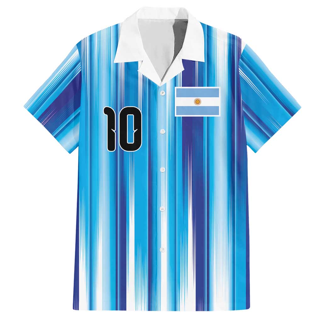 Custom Argentina Football Hawaiian Shirt La Albiceleste 2026 - Wonder Print Shop
