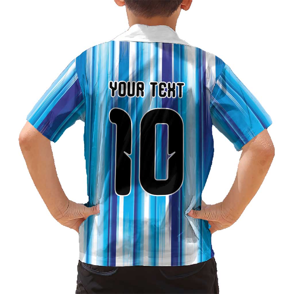 Custom Argentina Football Hawaiian Shirt La Albiceleste 2026 - Wonder Print Shop