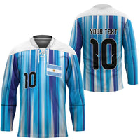 Custom Argentina Football Hockey Jersey La Albiceleste 2026 - Wonder Print Shop