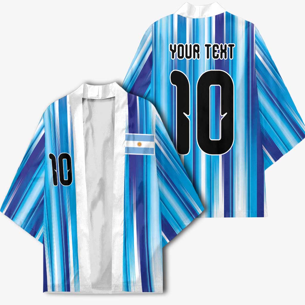 Custom Argentina Football Kimono La Albiceleste 2026 - Wonder Print Shop