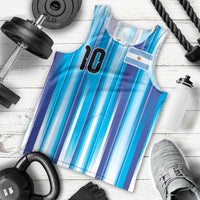 Custom Argentina Football Men Tank Top La Albiceleste 2026 - Wonder Print Shop