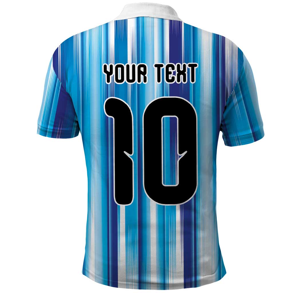 Custom Argentina Football Polo Shirt La Albiceleste 2026 - Wonder Print Shop