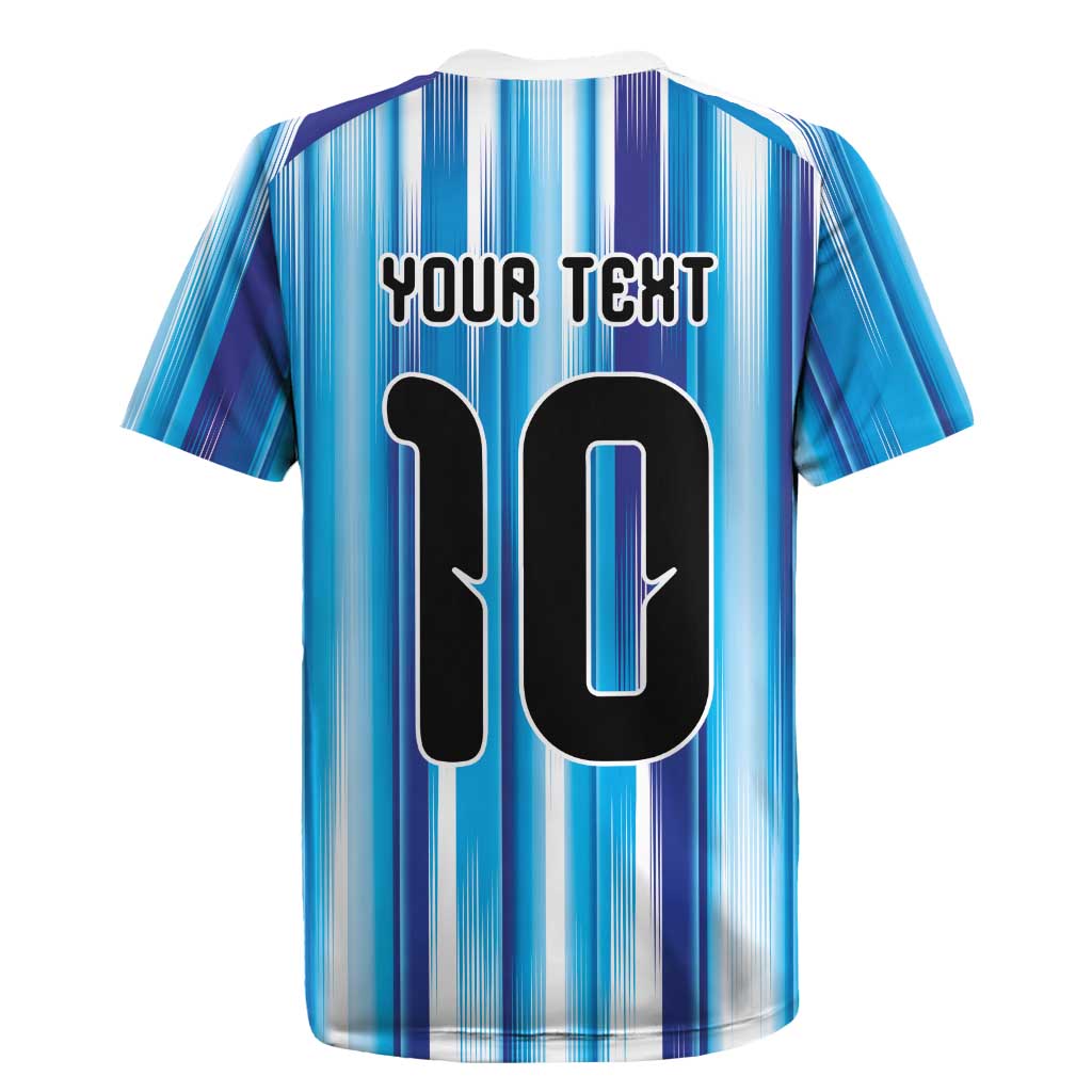 Custom Argentina Football Rugby Jersey La Albiceleste 2026 - Wonder Print Shop