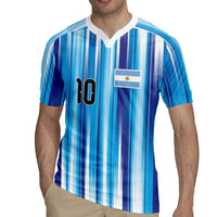 Custom Argentina Football Rugby Jersey La Albiceleste 2026 - Wonder Print Shop