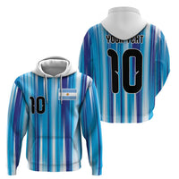 Custom Argentina Football Zip Hoodie La Albiceleste 2026 - Wonder Print Shop