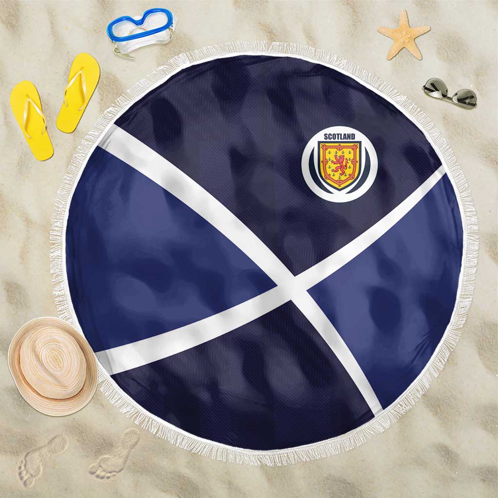 Scotland Football Beach Blanket Tartan Patchwork Pattern Scottish Saltire Flag Style