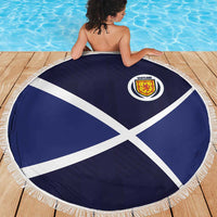 Scotland Football Beach Blanket Tartan Patchwork Pattern Scottish Saltire Flag Style