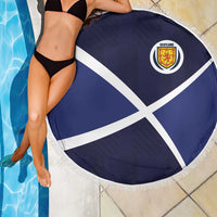 Scotland Football Beach Blanket Tartan Patchwork Pattern Scottish Saltire Flag Style