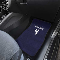 Custom Scotland Football Car Mats Tartan Patchwork Pattern Scottish Saltire Flag Style