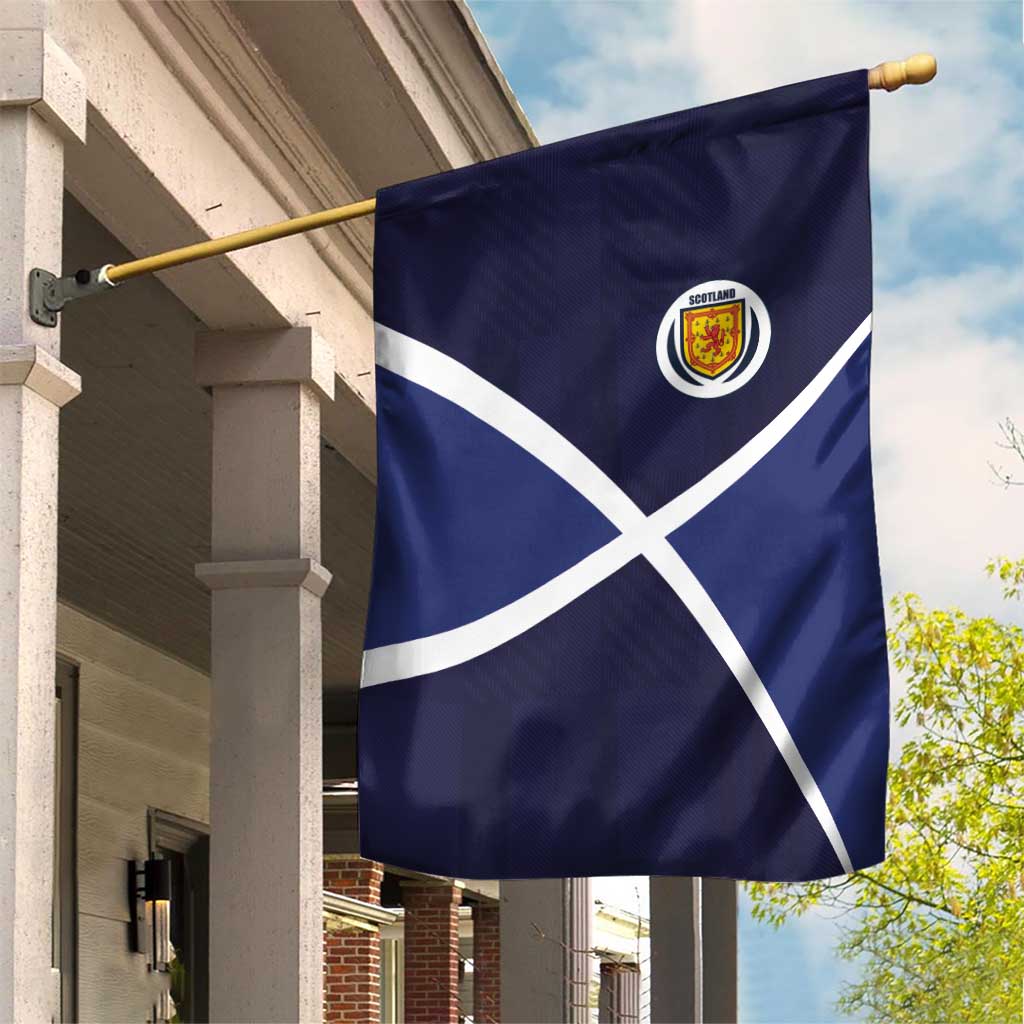 Scotland Football Garden Flag Tartan Patchwork Pattern Scottish Saltire Flag Style
