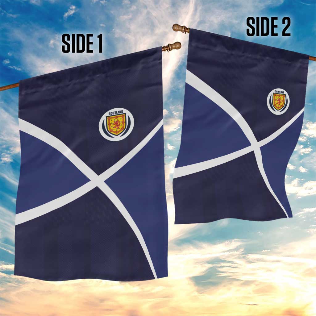 Scotland Football Garden Flag Tartan Patchwork Pattern Scottish Saltire Flag Style