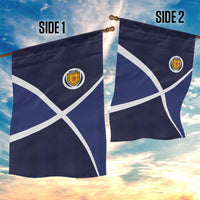 Scotland Football Garden Flag Tartan Patchwork Pattern Scottish Saltire Flag Style