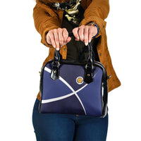 Scotland Football Shoulder Handbag Tartan Patchwork Pattern Scottish Saltire Flag Style