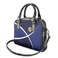 Scotland Football Shoulder Handbag Tartan Patchwork Pattern Scottish Saltire Flag Style