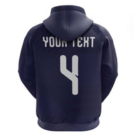 Custom Scotland Football Zip Hoodie Tartan Patchwork Pattern Scottish Saltire Flag Style