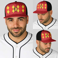 Belgium Football Baseball Net Cap Fiery Devil Motif