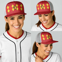Belgium Football Baseball Net Cap Fiery Devil Motif