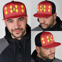 Belgium Football Mesh Trucker Cap Fiery Devil Motif
