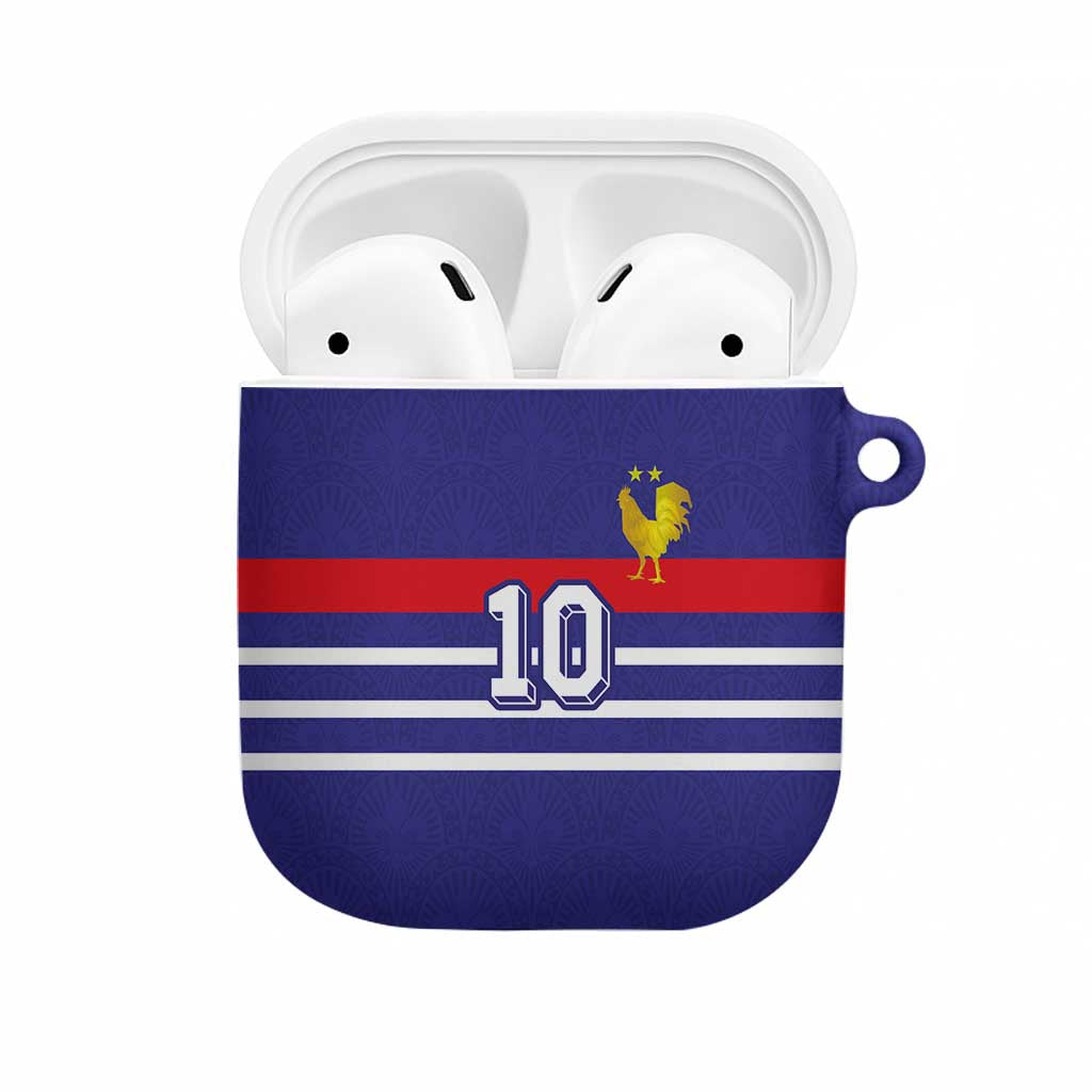 Custom French Football AirPods Case France 98 Retro Style