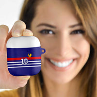Custom French Football AirPods Case France 98 Retro Style