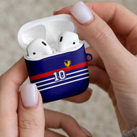 Custom French Football AirPods Case France 98 Retro Style