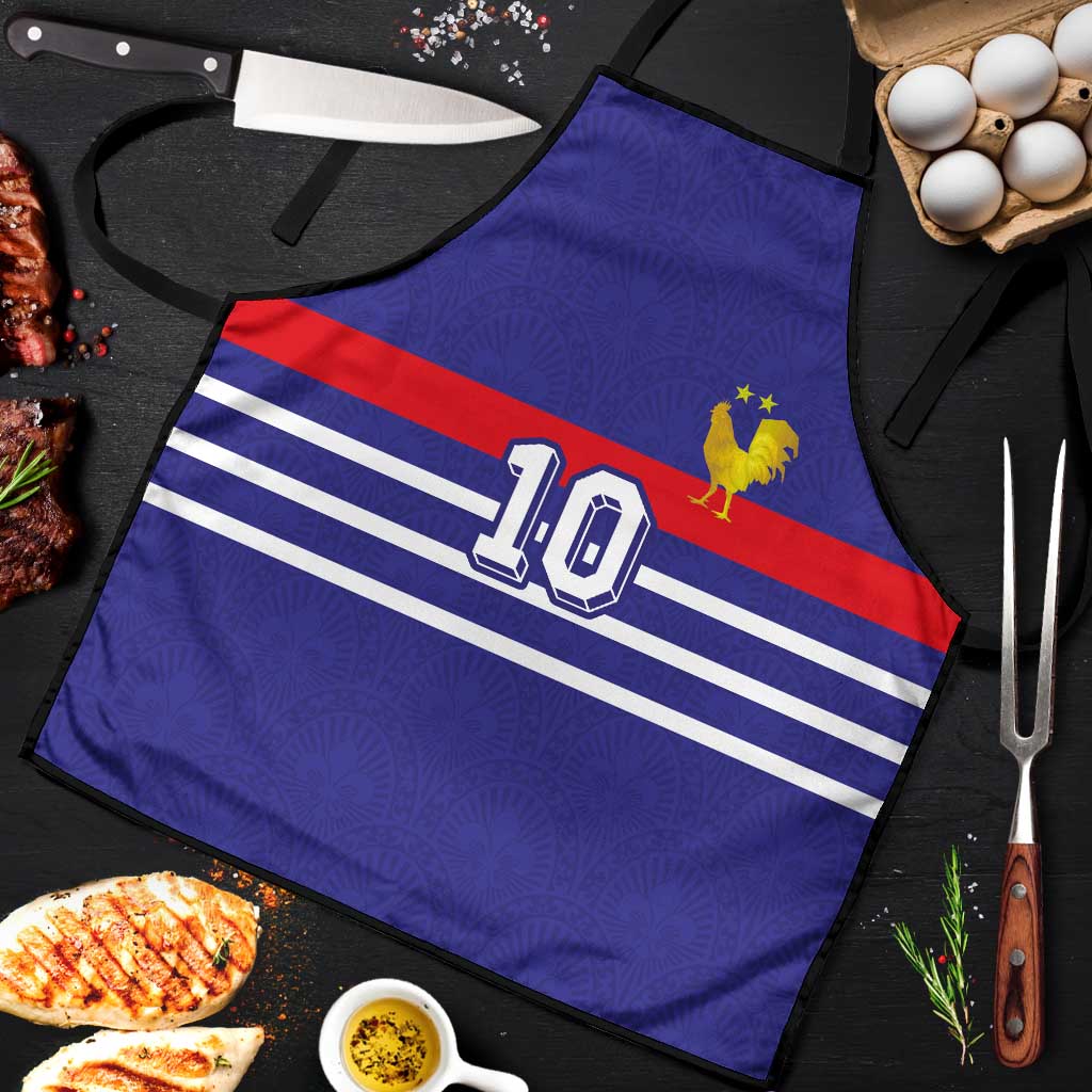 Custom French Football Apron France 98 Retro Style