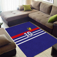 Custom French Football Area Rug France 98 Retro Style