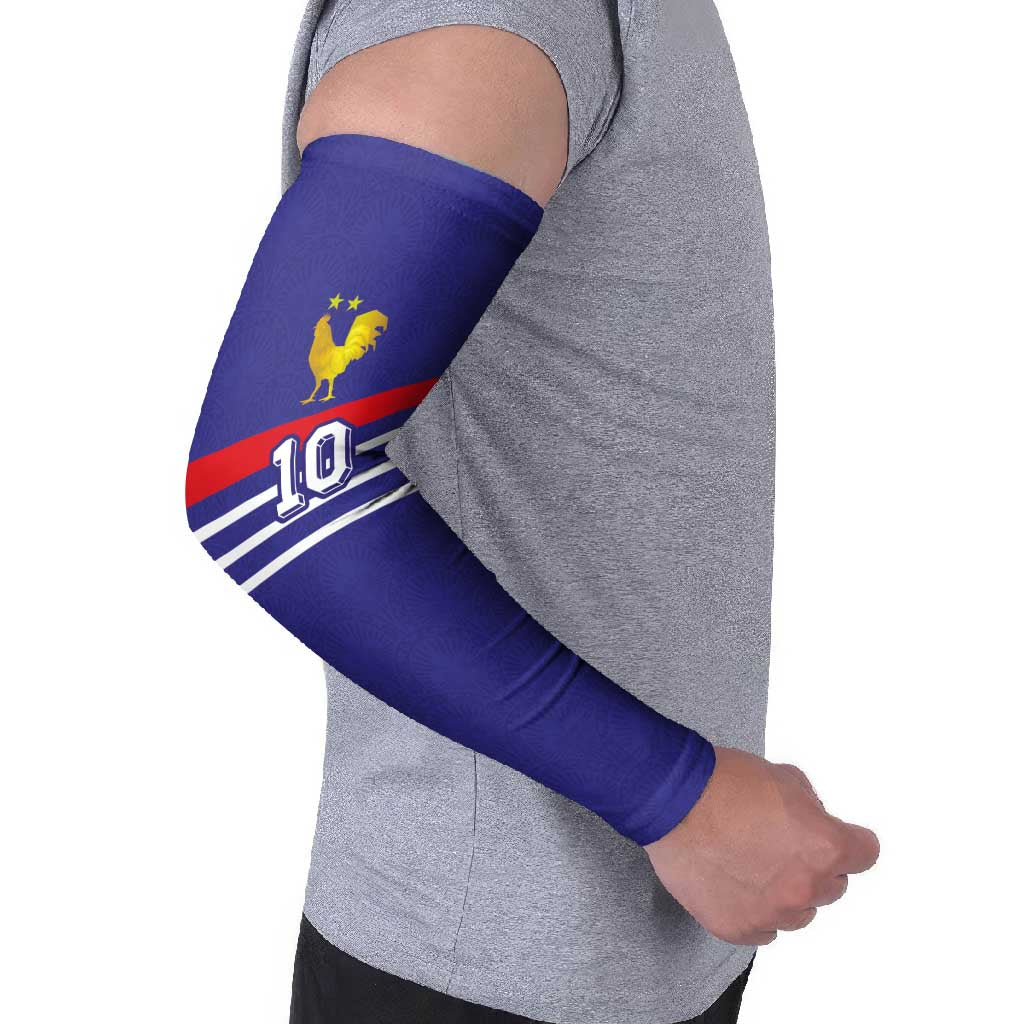 Custom French Football Arm Sleeves France 98 Retro Style