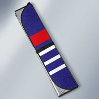 Custom French Football Auto Sun Shade France 98 Retro Style