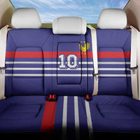 Custom French Football Back Car Seat Cover France 98 Retro Style