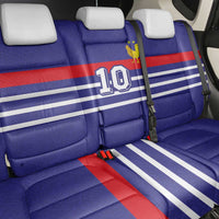 Custom French Football Back Car Seat Cover France 98 Retro Style