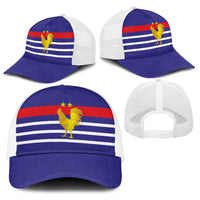 French Football Baseball Net Cap France 98 Retro Style