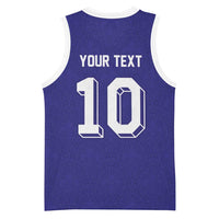 Custom French Football Basketball Jersey France 98 Retro Style