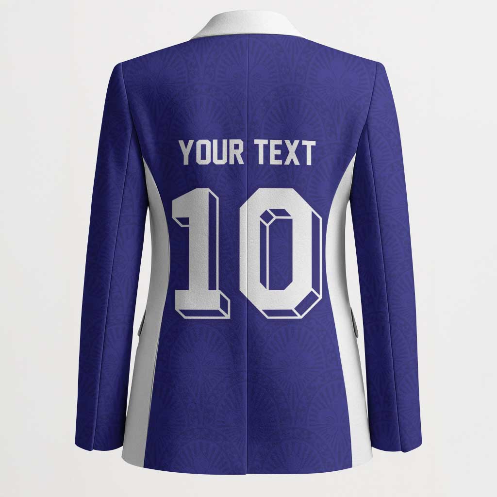 Custom French Football Blazer France 98 Retro Style