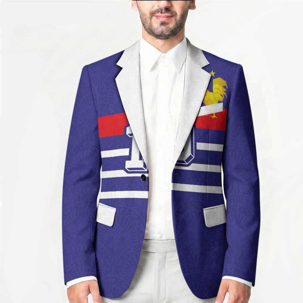 Custom French Football Blazer France 98 Retro Style