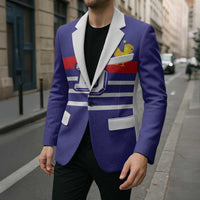 Custom French Football Blazer France 98 Retro Style
